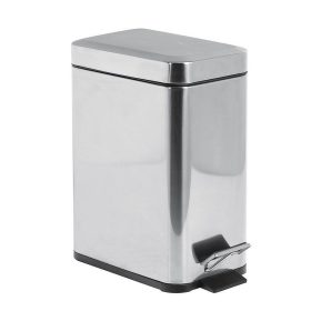   Aqualine-Sapho SIMPLE LINE szögletes szemeteskuka 5 l, 140x290x300mm, fényes inox GAQ006