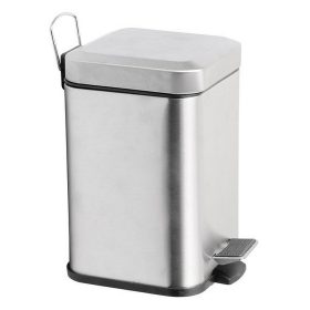   Aqualine-Sapho SIMPLE LINE szögletes szemeteskuka 6 l, 200x300mm, fényes inox GAQ006