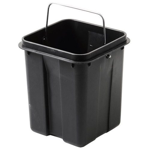 Aqualine-Sapho SIMPLE LINE szögletes szemeteskuka 6 l, 200x300mm, fényes inox GAQ006