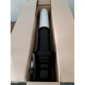   Vaillant függőleges tető átvezető fekete 80/125 (303600)