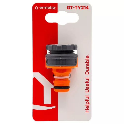 Ermetiq Gyorscsatlakozó vég 1/2"-3/4" BM PLUS (GT-TY214)