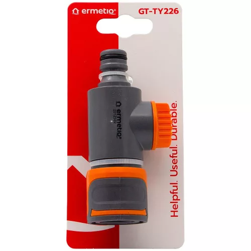 Ermetiq Csatlakozóelem szabályozószeleppel 1/2"M PLUS (GT-TY226)