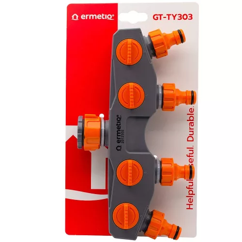 Ermetiq Vízelosztó 4 utas, zárható ECO (GT-TY303)