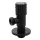 Sarokszelep kerámia betétes INOX 1/2x1/2" MATT FEKETE (IEL-CE12N)
