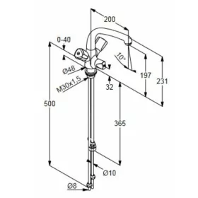 Kludi STANDARD  mosogatócsap multi-csatlakozóval 317300515
