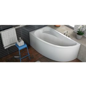   Kolpa Calando aszimmetrikus sarokkád 160x90 cm Jobbos 570760