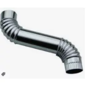 Ereszcsatorna hattyúnyak horganyzott 33-as