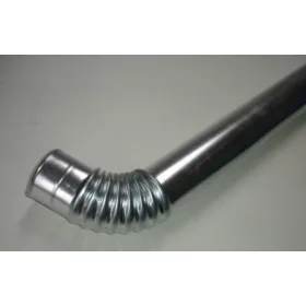 Ereszcsatorna kiköpő horganyzott 33