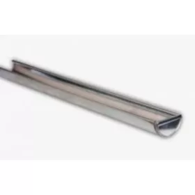 Ereszcsatorna végelt 1m horganyzott sima 25