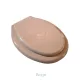 WC ülőke TOPÁZ Bahama beige, műanyag