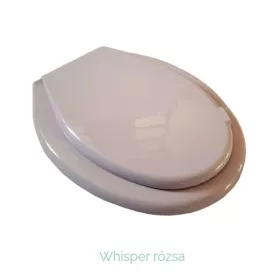 WC ülőke TOPÁZ Whisper rózsa, műanyag