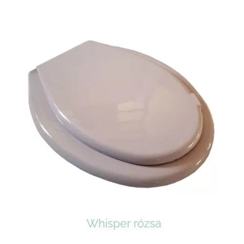WC ülőke TOPÁZ Whisper rózsa, műanyag