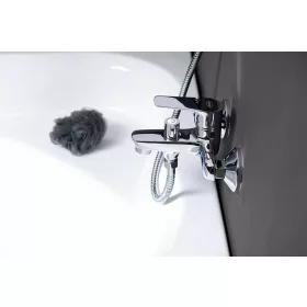   Sapho/Aqualine LOTTA kádtöltő csaptelep zuhanyszett nélkül, króm