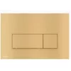 ALCA Nyomólap falsík alatti WC tartályhoz, THIN GOLD-matt (M54-G-M)