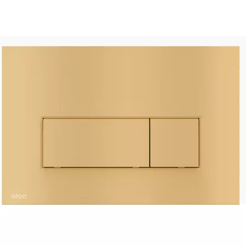 ALCA Nyomólap falsík alatti WC tartályhoz, THIN GOLD-matt (M54-G-M)