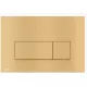 ALCA Nyomólap falsík alatti WC tartályhoz, THIN GOLD-matt (M54-G-M)
