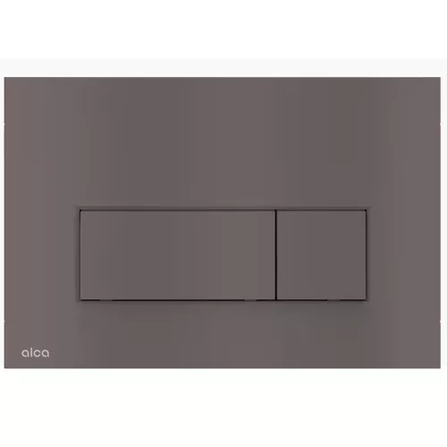 ALCA Nyomólap falsík alatti WC tartályhoz, THIN GUN METAL-matt (M54-GM-M)