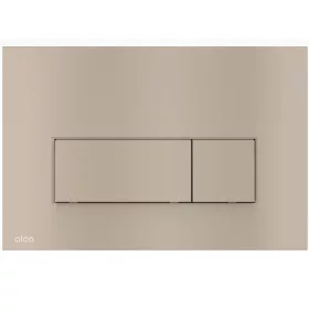   ALCA Nyomólap falsík alatti WC tartályhoz, THIN NICKEL-matt (M57-N-M)