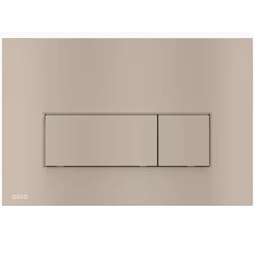 ALCA Nyomólap falsík alatti WC tartályhoz, THIN NICKEL-matt (M57-N-M)