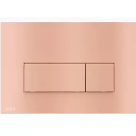   ALCA Nyomólap falsík alatti WC tartályhoz, THIN RED-GOLD-matt (M54-RG-M)