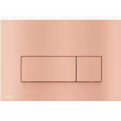 ALCA Nyomólap falsík alatti WC tartályhoz, THIN RED-GOLD-matt (M54-RG-M)