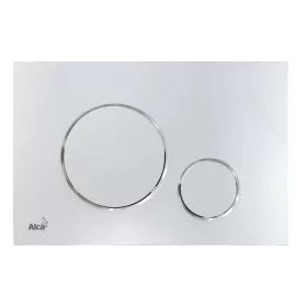   ALCA Nyomólap falsík alatti WC tartályhoz THIN KRÓM-fényes (M671)