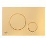 ALCA Nyomólap falsík alatti WC tartályhoz THIN ARANY-fényes (M675)