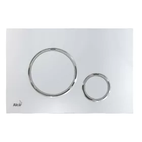   ALCA Nyomólap falsík alatti WC tartályhoz THIN KRÓM-fényes/KRÓM-matt (M771)