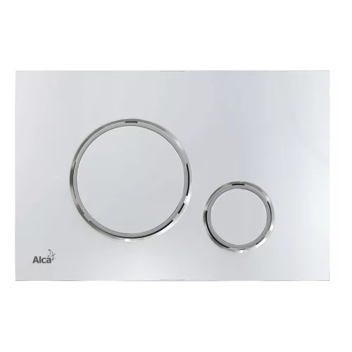 ALCA Nyomólap falsík alatti WC tartályhoz THIN KRÓM-fényes/KRÓM-matt (M771)