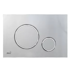   ALCA Nyomólap falsík alatti WC tartályhoz THIN KRÓM-matt/KRÓM-fényes (M772)