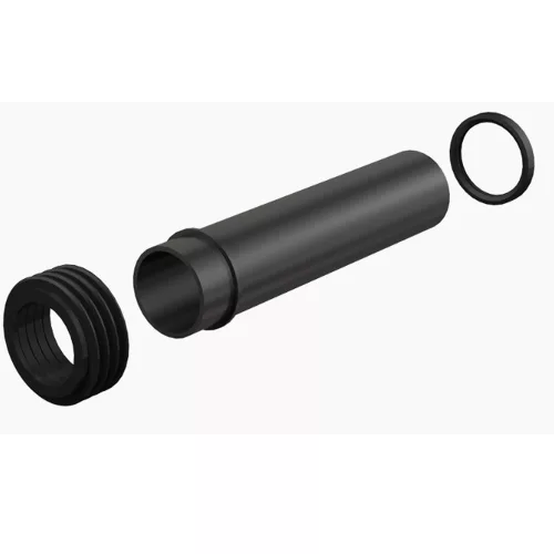 ALCA öblítőcső d45mm/200mm, tömítésekkel, falsík alatti WC tartályhoz (M901)