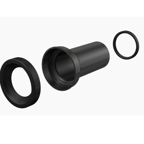 ALCA lefolyócső falsík alatti WC tartályhoz, d90/110, 200mm, tömítésekkel (M902)