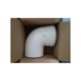 Tricox kémény ív 90 fokos, alumínium 125/80 (AAKÖ601C)