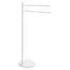 Sapho/Aqualine WHITE LINE álló törölközőtartó (acél), fehér (MM31)