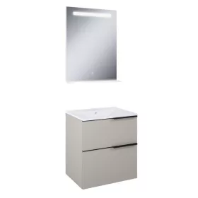   AREZZO design beige MONTEREY 60 cm-es szett beépített mosdóval