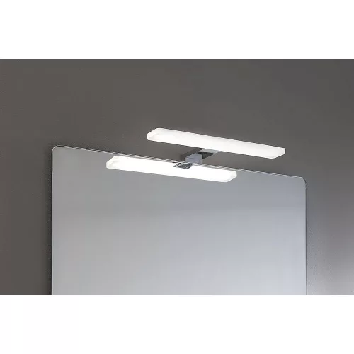 Sapho MIRAKA LED lámpa, 5W, 230V, 425lm, IP44, 300x35x120mm, akryl, króm (MR    300)