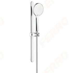   Ferro NOSTRIS zuhanyszett: zuhanyrúd, zuhanyfej, gégecső, króm