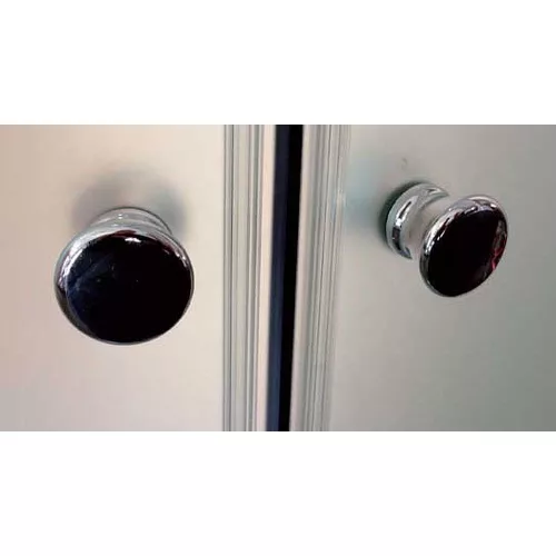 Niagara NICOLE BLACK komplett íves zuhanykabin 90x90x208 cm