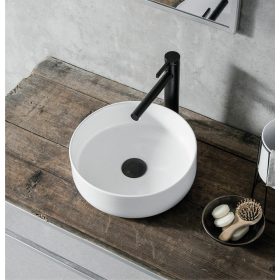 Niagara ANA kerek pultra szerelhető mosdó  36x36x12 cm