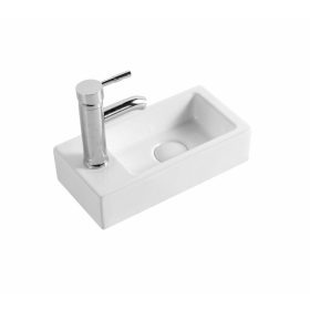   Niagara ONA pultra vagy falra szerelhető mosdó (balos)  37x18x9 cm