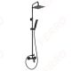 Ferro VITTO VerdeLine zuhanyrendszer BVI7UVL csapteleppel, gun metal