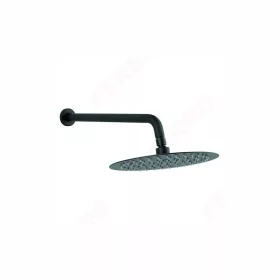  Ferro Fém fejzuhany zuhanykarral, 250 mm, slim, fekete NPT13BL