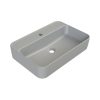 CeraStyle HERA PULTRA ültethető Top Counter porcelán mosdó MATT SZÜRKE 60x42cm