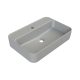 CeraStyle HERA PULTRA ültethető Top Counter porcelán mosdó MATT SZÜRKE 60x42cm