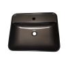 CeraStyle - Top Counter pultra ültethető porcelán mosdó - ONE -  - MATT ANTRACIT -csaply - 55 x45cm
