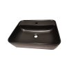 CeraStyle - Top Counter pultra ültethető porcelán mosdó - ONE -  - MATT ANTRACIT -csaply - 55 x45cm