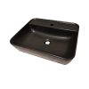 CeraStyle - Top Counter pultra ültethető porcelán mosdó - ONE -  - MATT ANTRACIT -csaply - 55 x45cm
