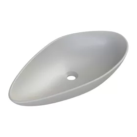   CeraStyle OLIVE PULTRA ültethető Top Counter porcelán mosdó MATT SZÜRKE 60x35cm