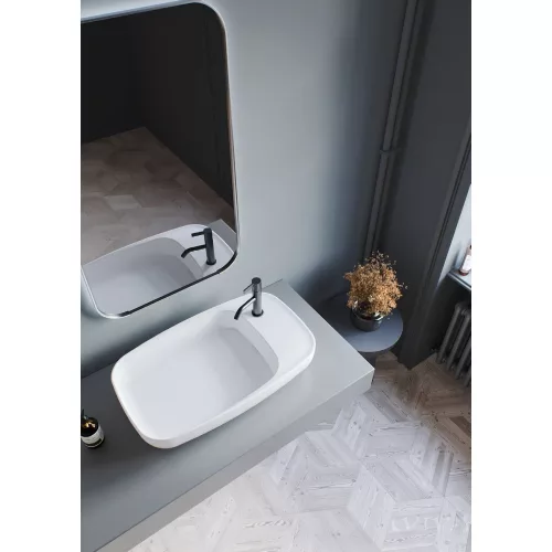 CeraStyle NEW NOVA PULTRA ültethető Top Counter mosdó rejtett leeresztővel 70x42cm