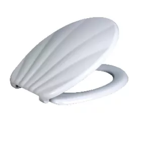  WC ülőke KAGYLÓS forma, fehér, duroplast, Soft Close (P-07D)